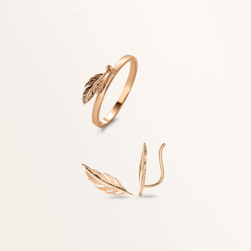 Ring Bronze Gold plated