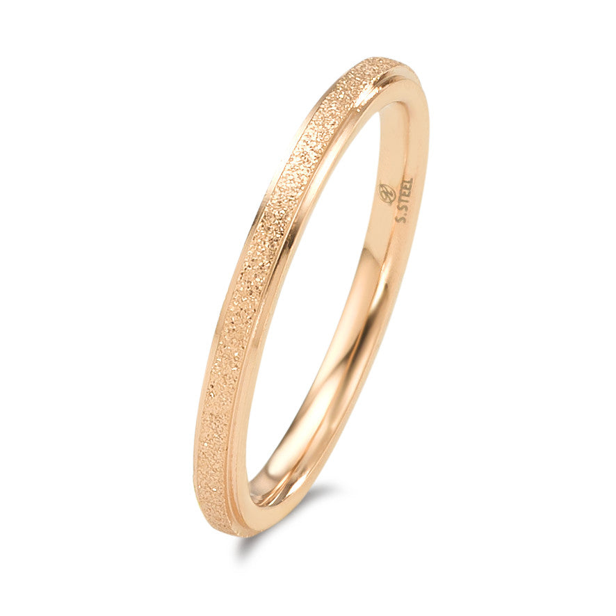 Stacking ring Stainless steel Yellow IP coated