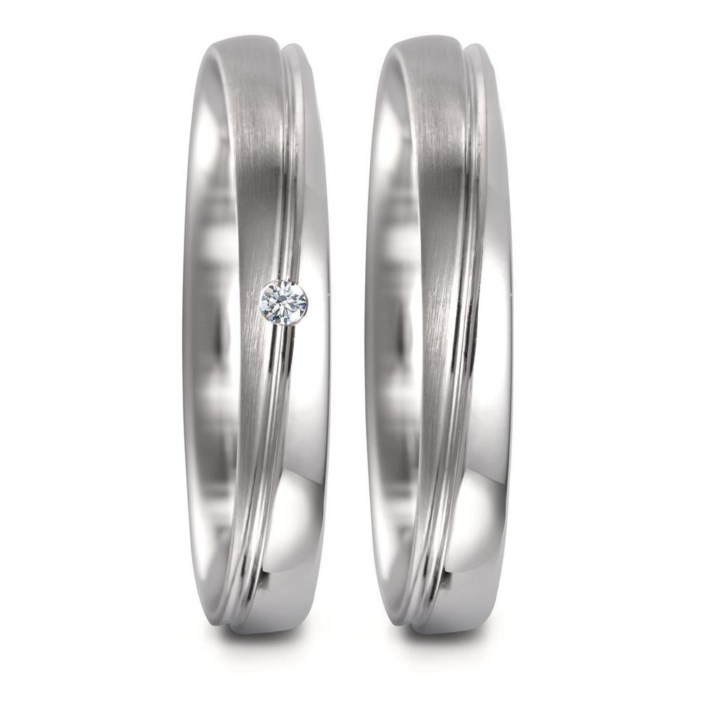 Wedding Ring 18k White Gold