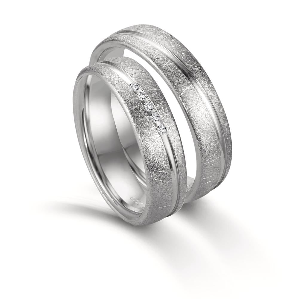 Wedding Ring 18k White Gold