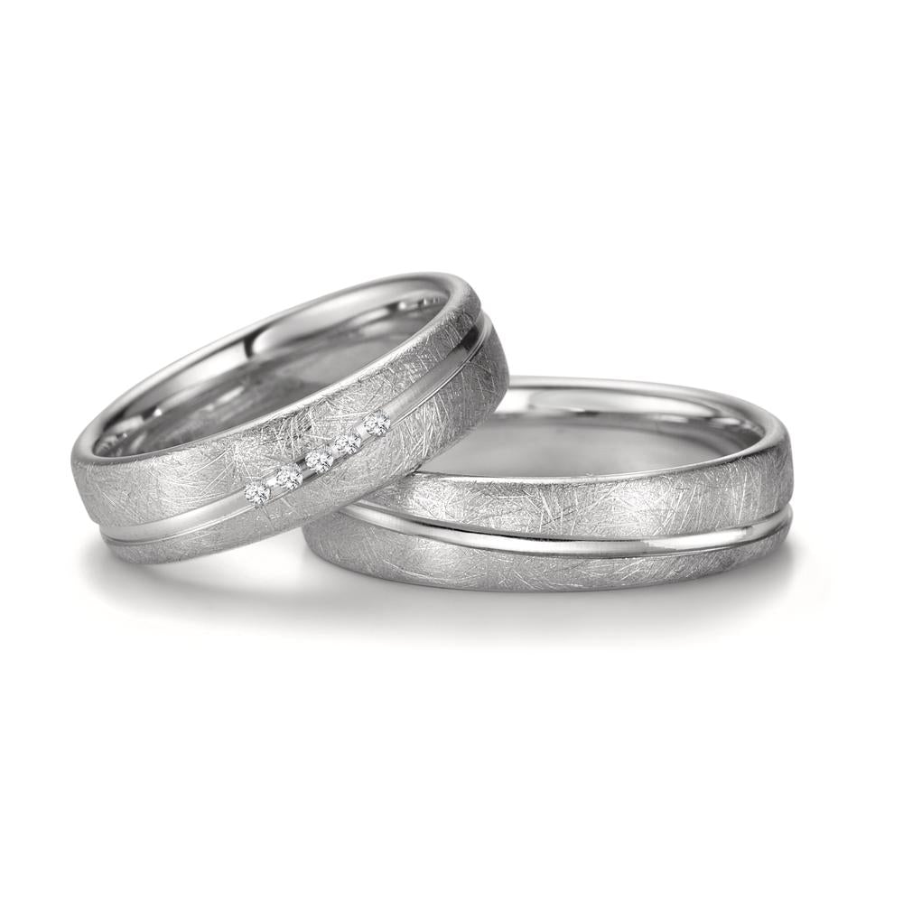 Wedding Ring 18k White Gold