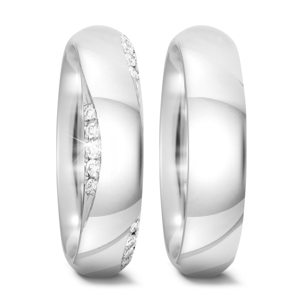 Wedding Ring 18k White Gold