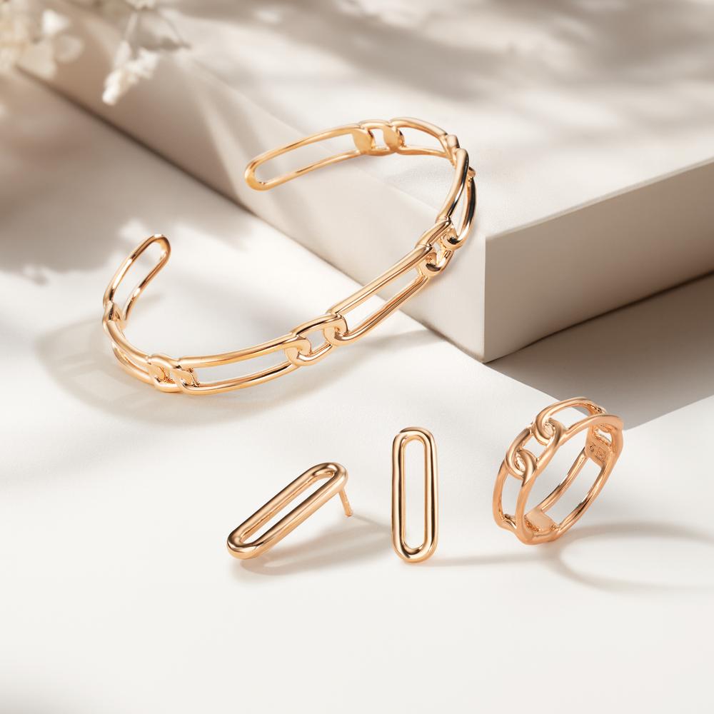Bangle Bronze Yellow Gold plated Ø45 mm