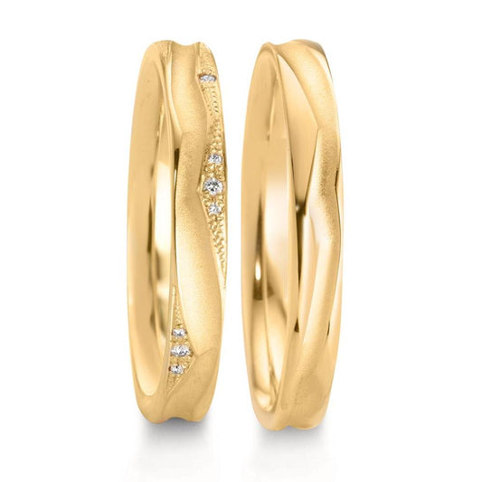 Wedding Ring 18k Yellow Gold